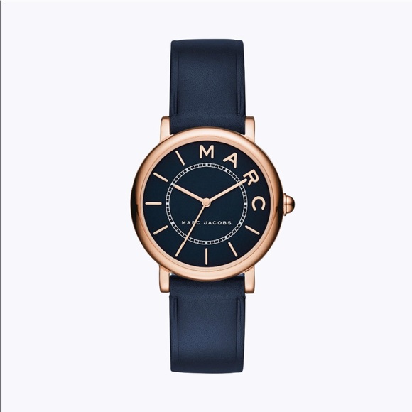 Marc Jacobs Navy Watch with Gold Detailing - Picture 1 of 4